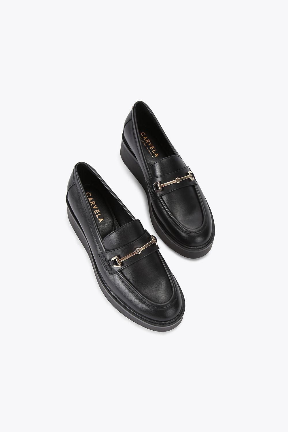 Carvela Vista Loafer' Leather Flats