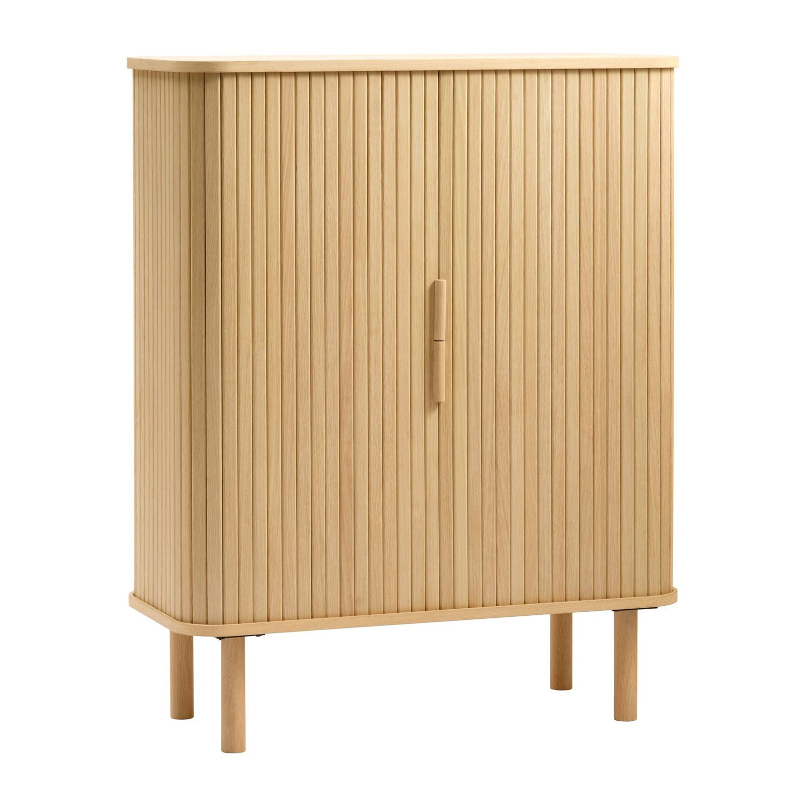 by fonQ Splinted Opbergkast - Naturel Eiken