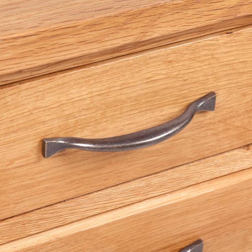 NNEVL Nightstands 2 pcs 40x30x54 cm Solid Oak Wood