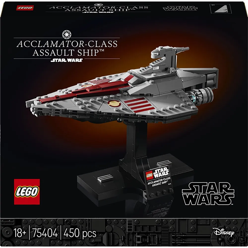 Lego Star Wars Acclamator Class Assault Ship Construction Game