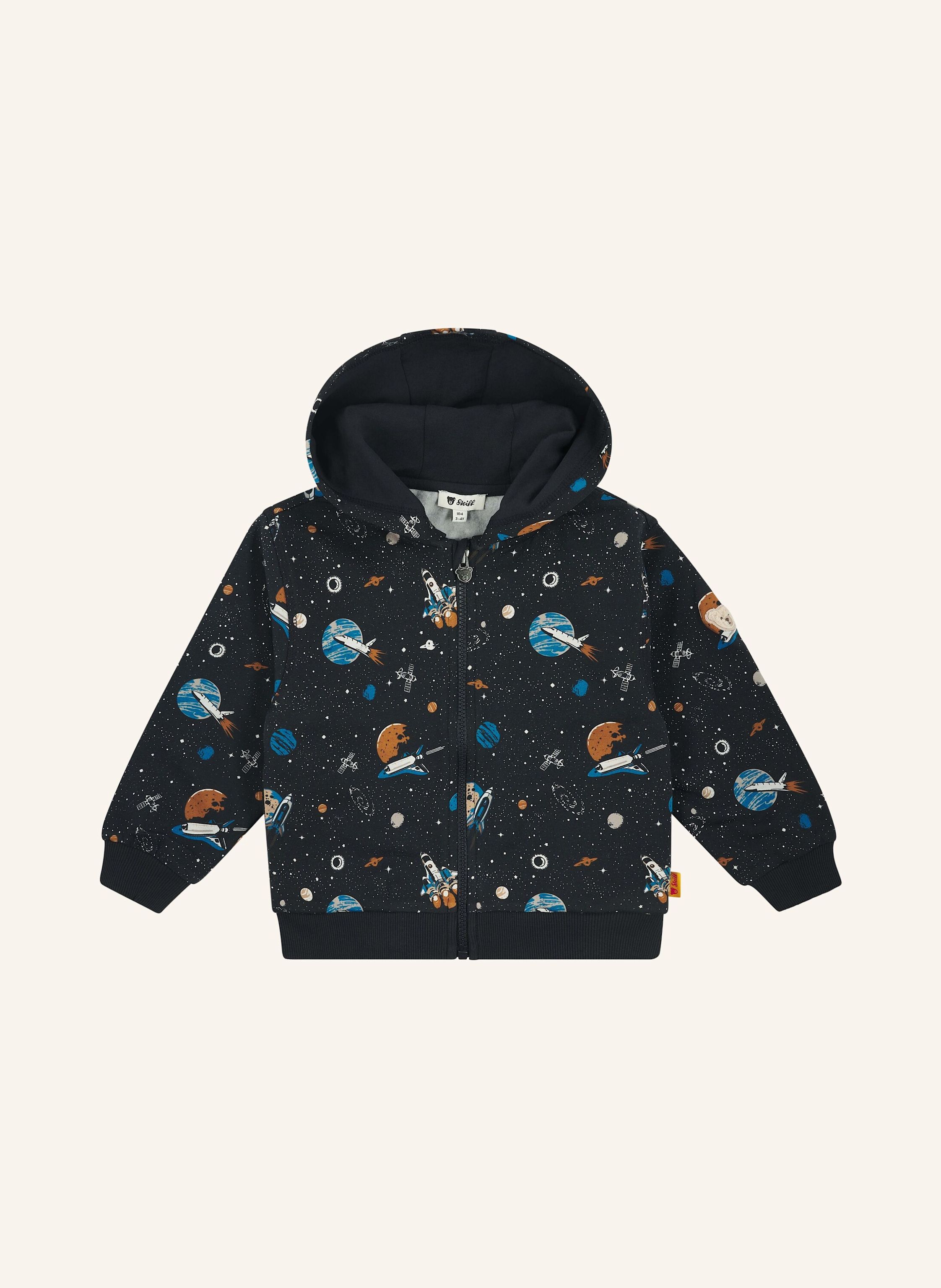 Steiff Sweatjacke OFF TO THE MOON