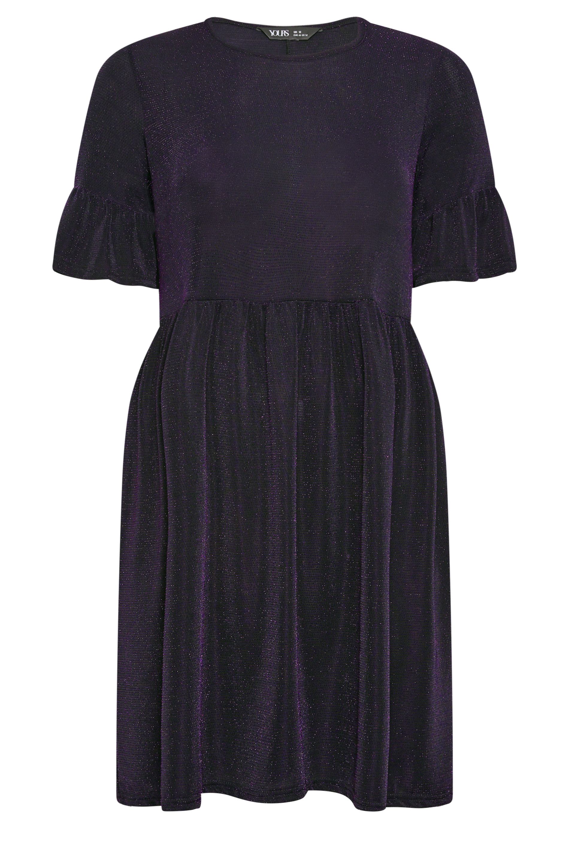 Yours Frill Sleeve Tunic Dress