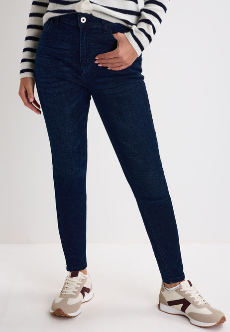 Womens Indigo Alexa Skinny Jeans