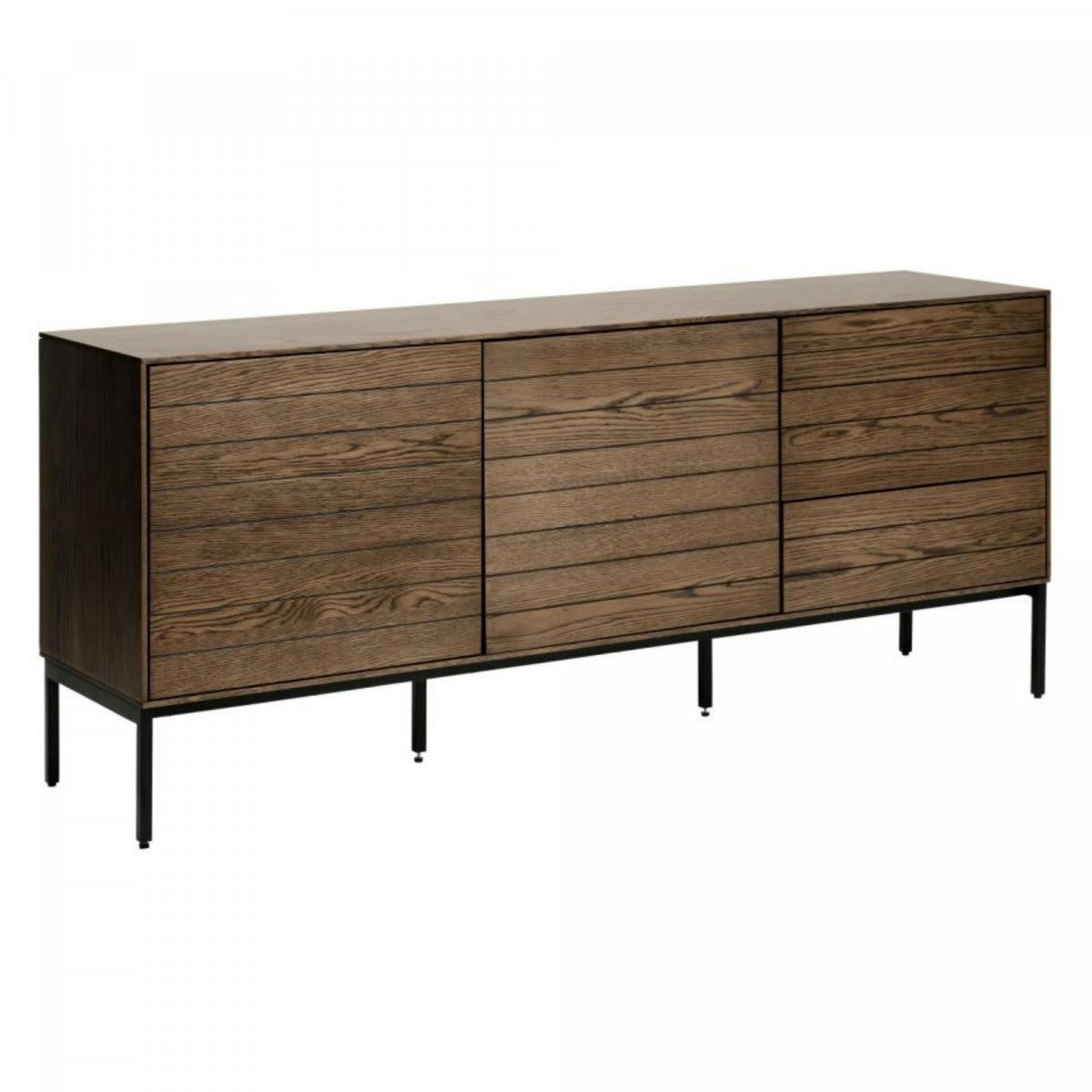 BLAZZERS - Buffet en bois de chêne 180cm