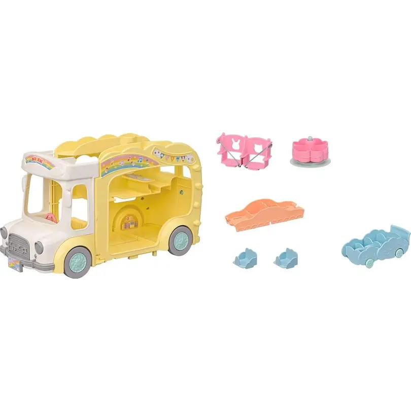 Spielset Bus Regenbogen Erlebniskindergarten