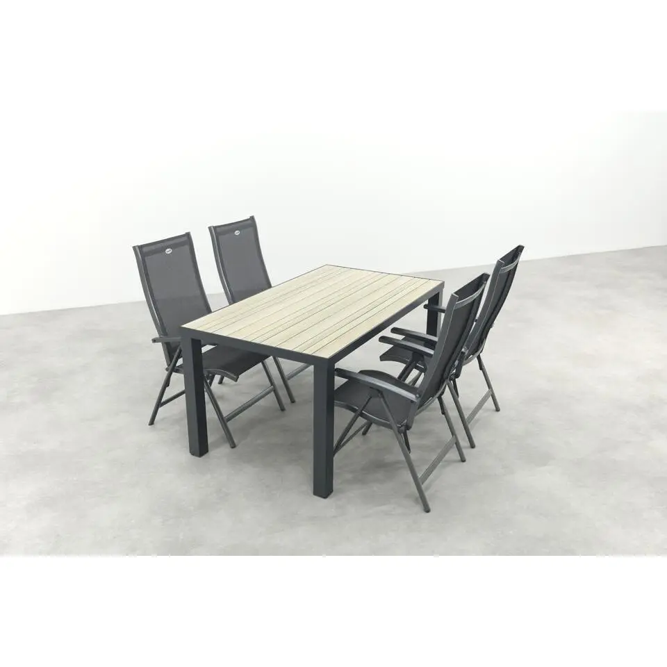 Hartman Salvatore/Nola verstelbare tuinset 160x90 cm