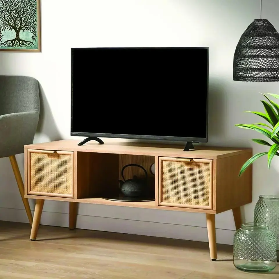 Calicosy - MIYA TV-meubel - Licht hout - 42x100x45 cm