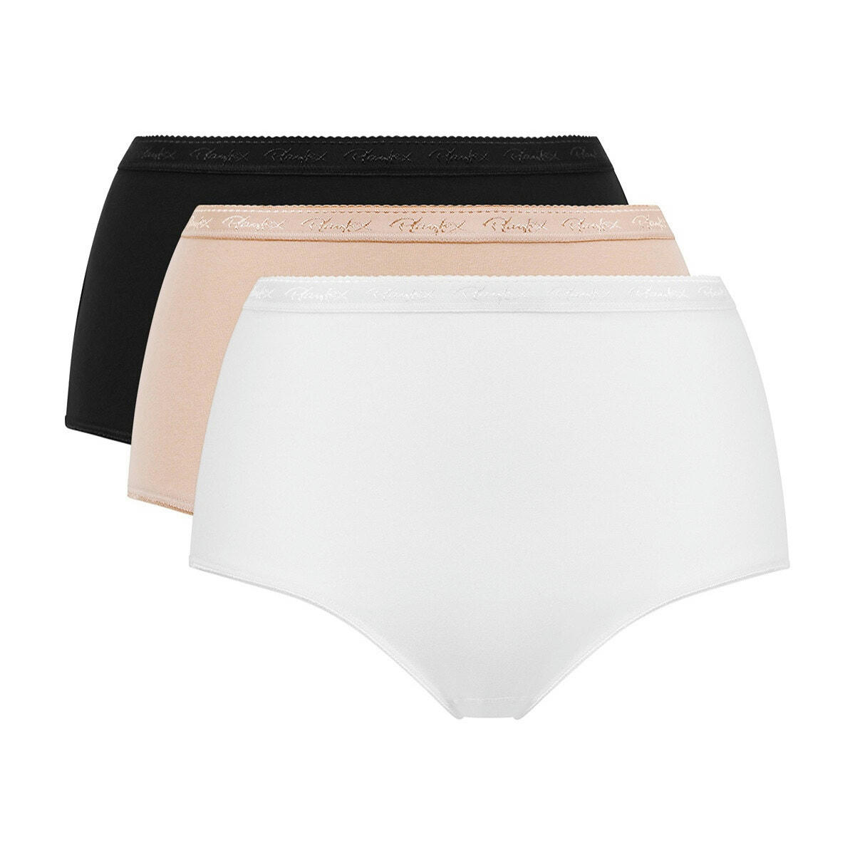 Lot de 2 + 1 gratuite culottes maxi en coton bio