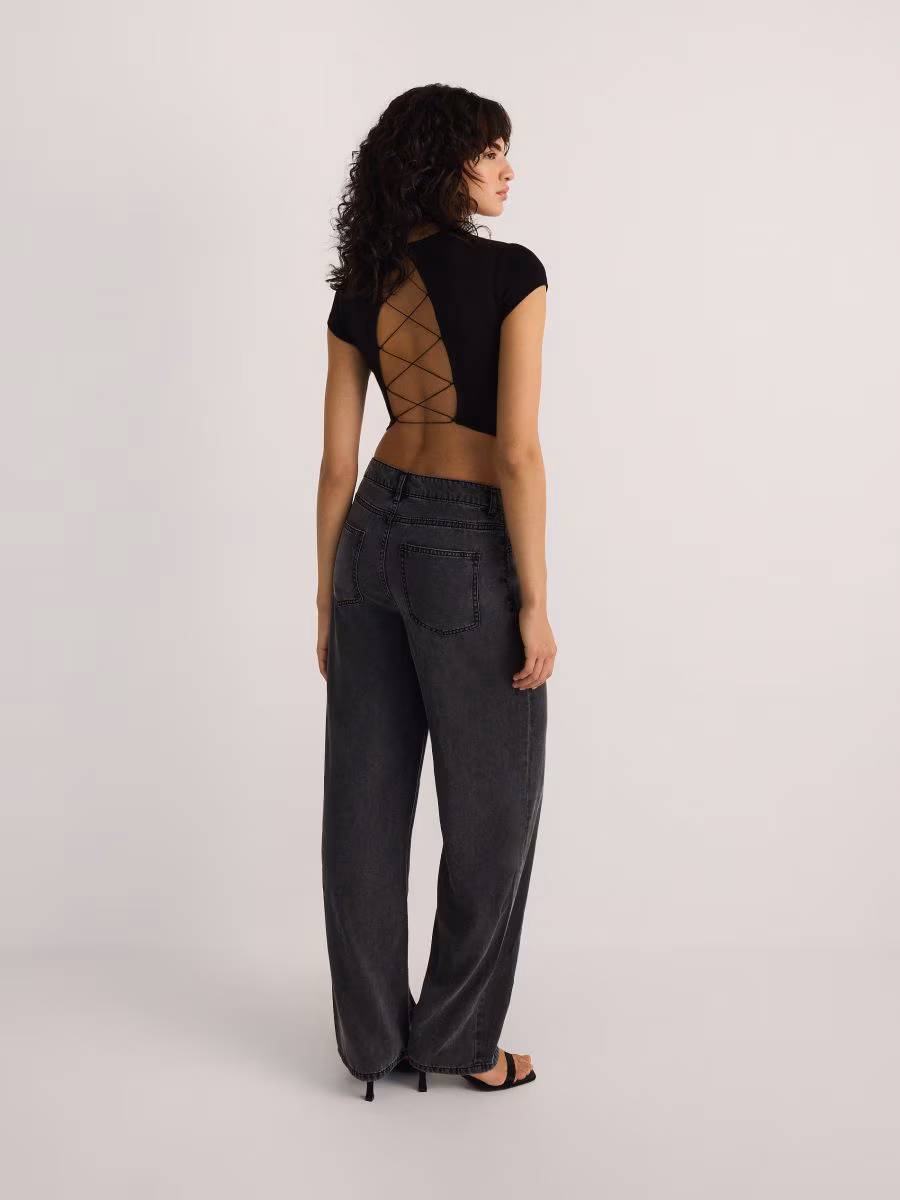 Back Tie Blouse