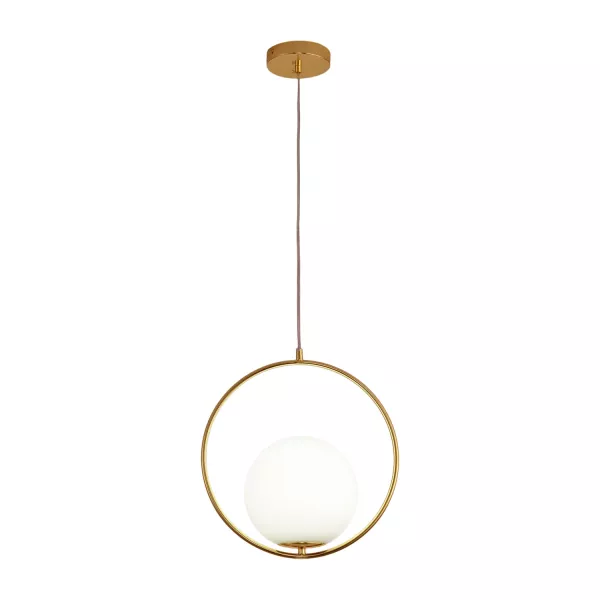 Lampa wisząca COSTA ROUND złota 35 cm