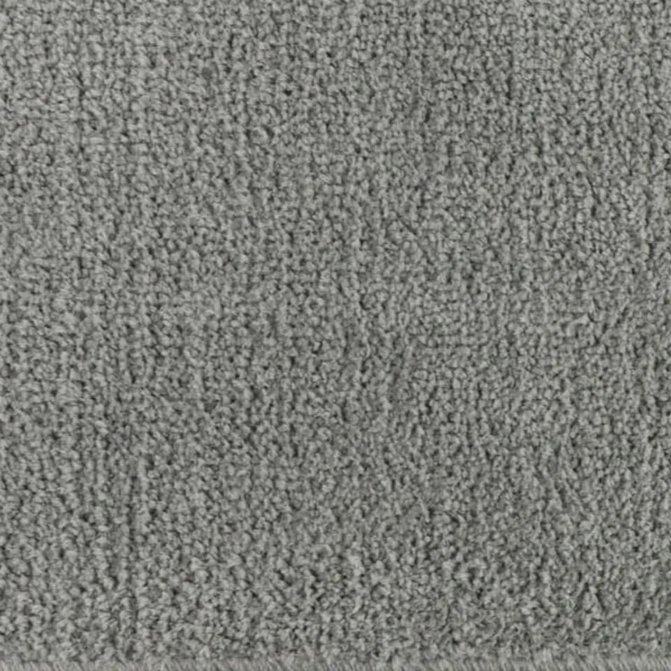 Tendance Toiletmat/wc mat - microvezel - lichtgrijs - 45 x 50 cm