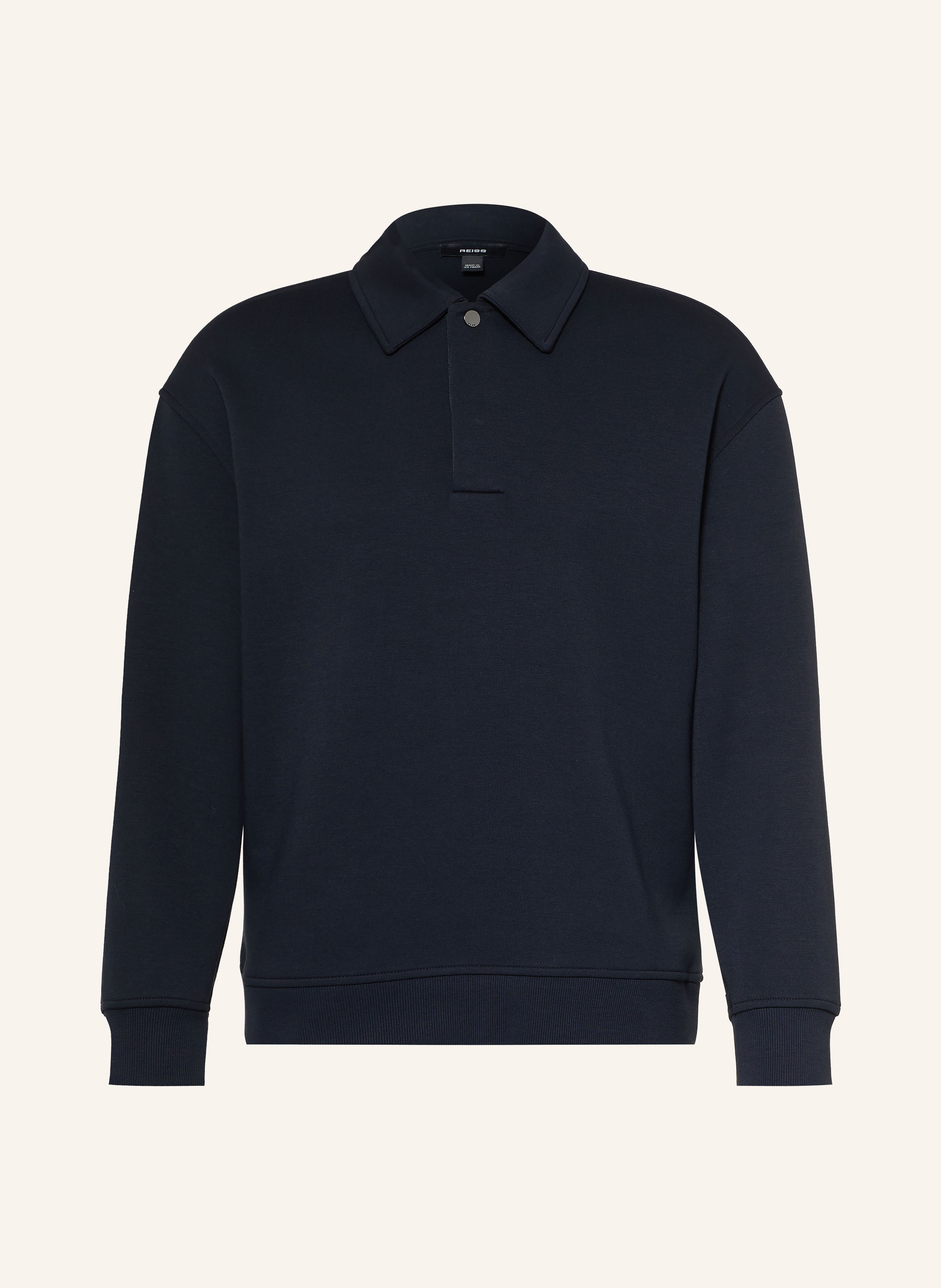 REISS Sweat-Poloshirt BROOKS