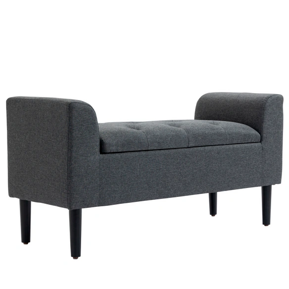 Sitzbank, mit Stauraum, LxBxH: 116 x 44 x 58 cm