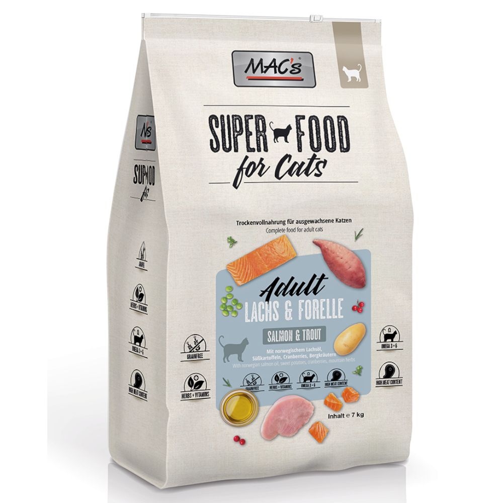 MAC's Superfood for Cats Adult Salmon & Trout