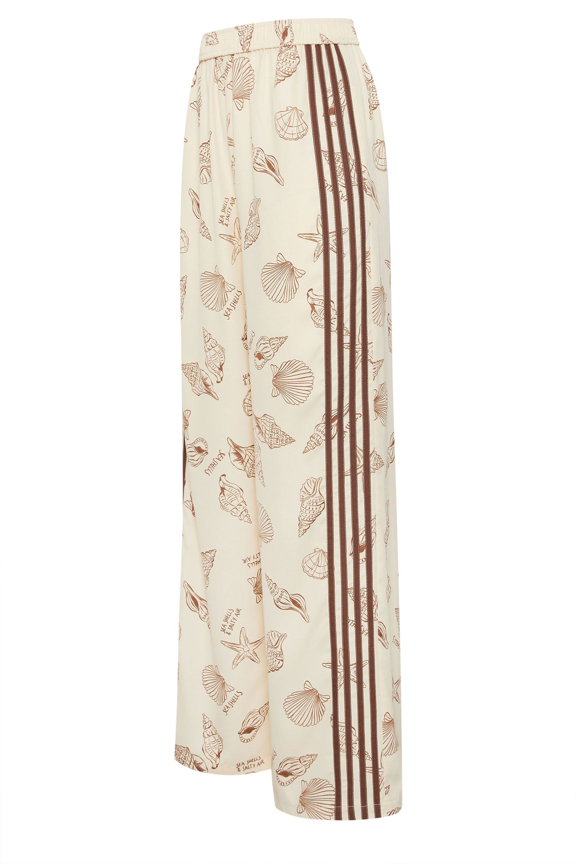 Long Tall Sally Tall Shell Print Wide Leg Trousers