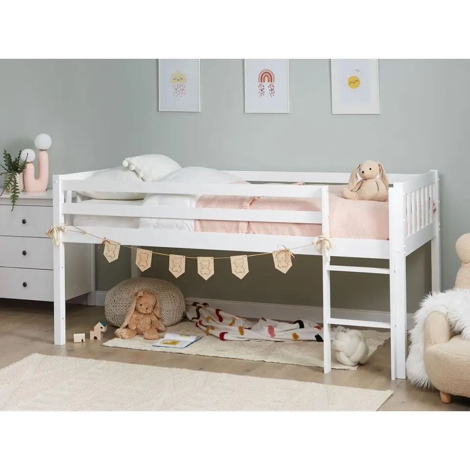 PEIPIN - Kinderbed - Wit - 90 x 200 cm - Hout