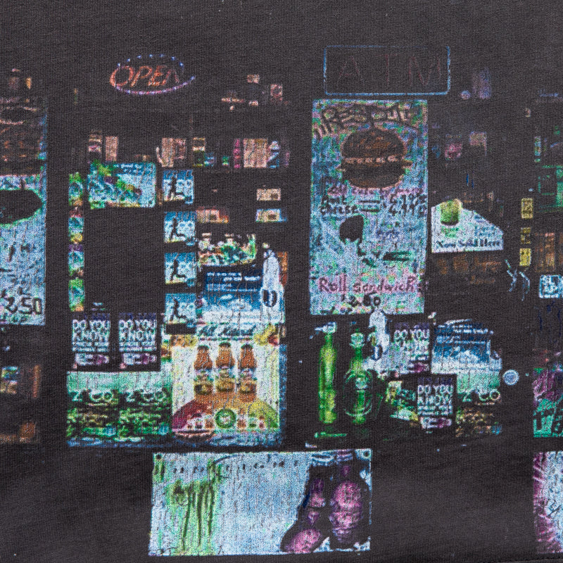 Ice Cream Static Knit Tee - Charcoal Art