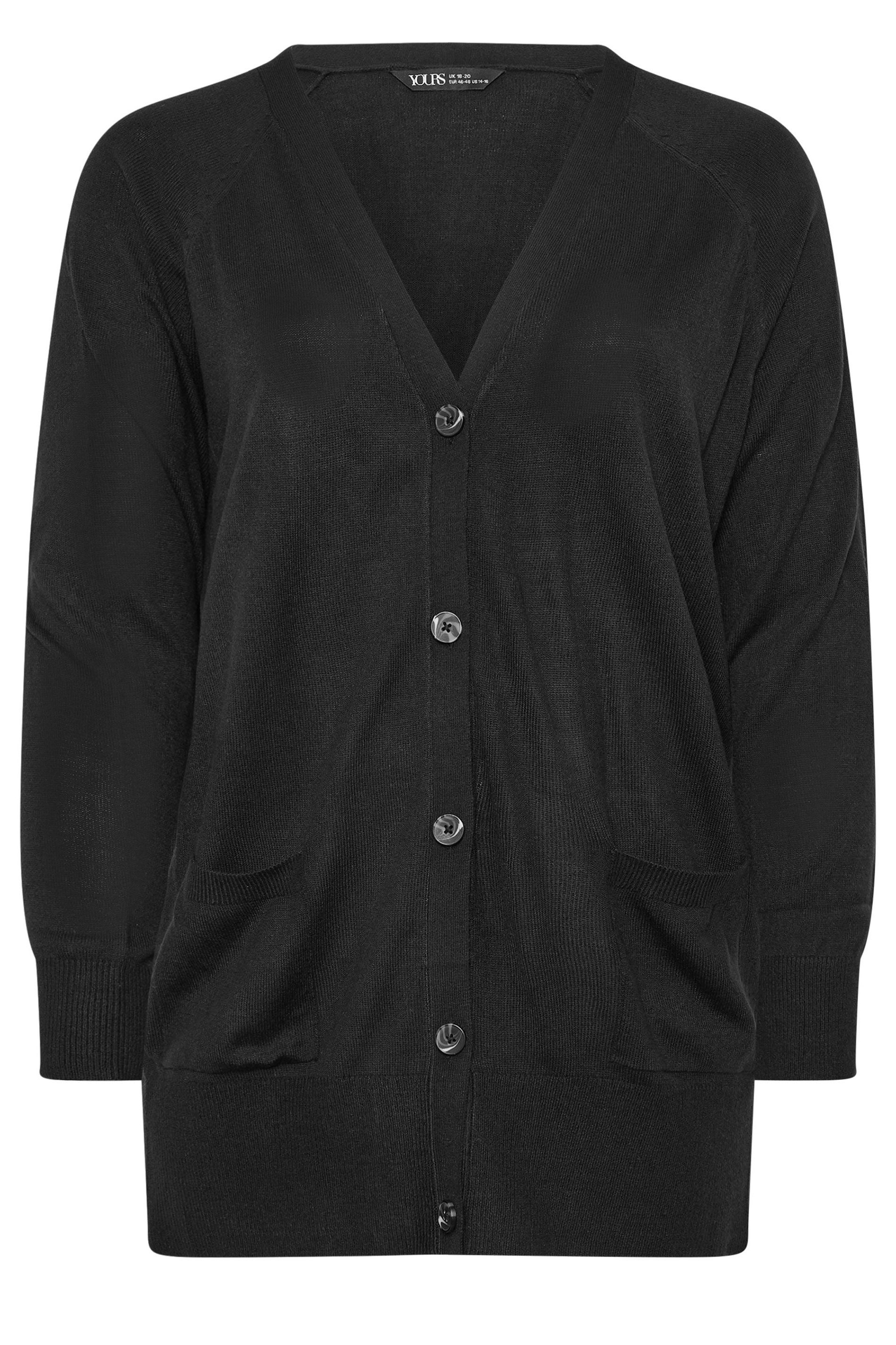 Yours Long Sleeve Boyfriend Cardigan