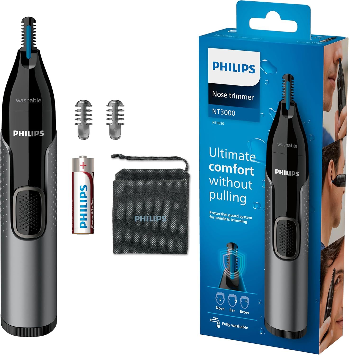 Philips Nose Trimmer Series 3000 - NT3650/16