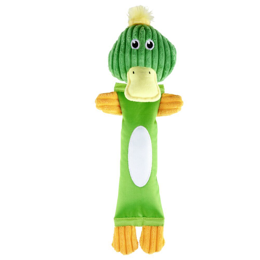 Jouet pour chien peluche avec couinement L40cm (4 modèles)