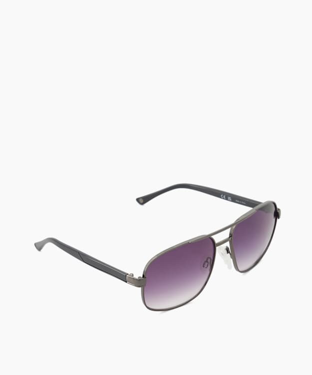 Oakes Gunmetal - Rectangular Frame Sunglasses