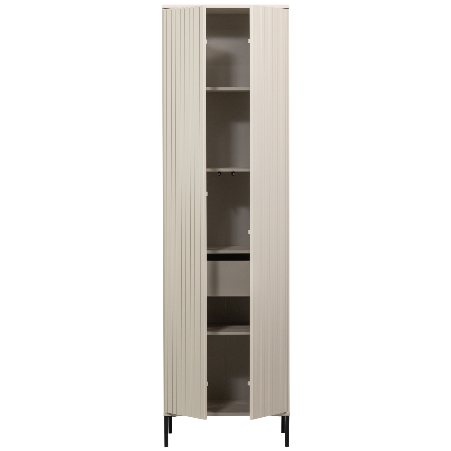 WOOOD hoge kast New Gravure - Grenen - Dust - 210x60x42