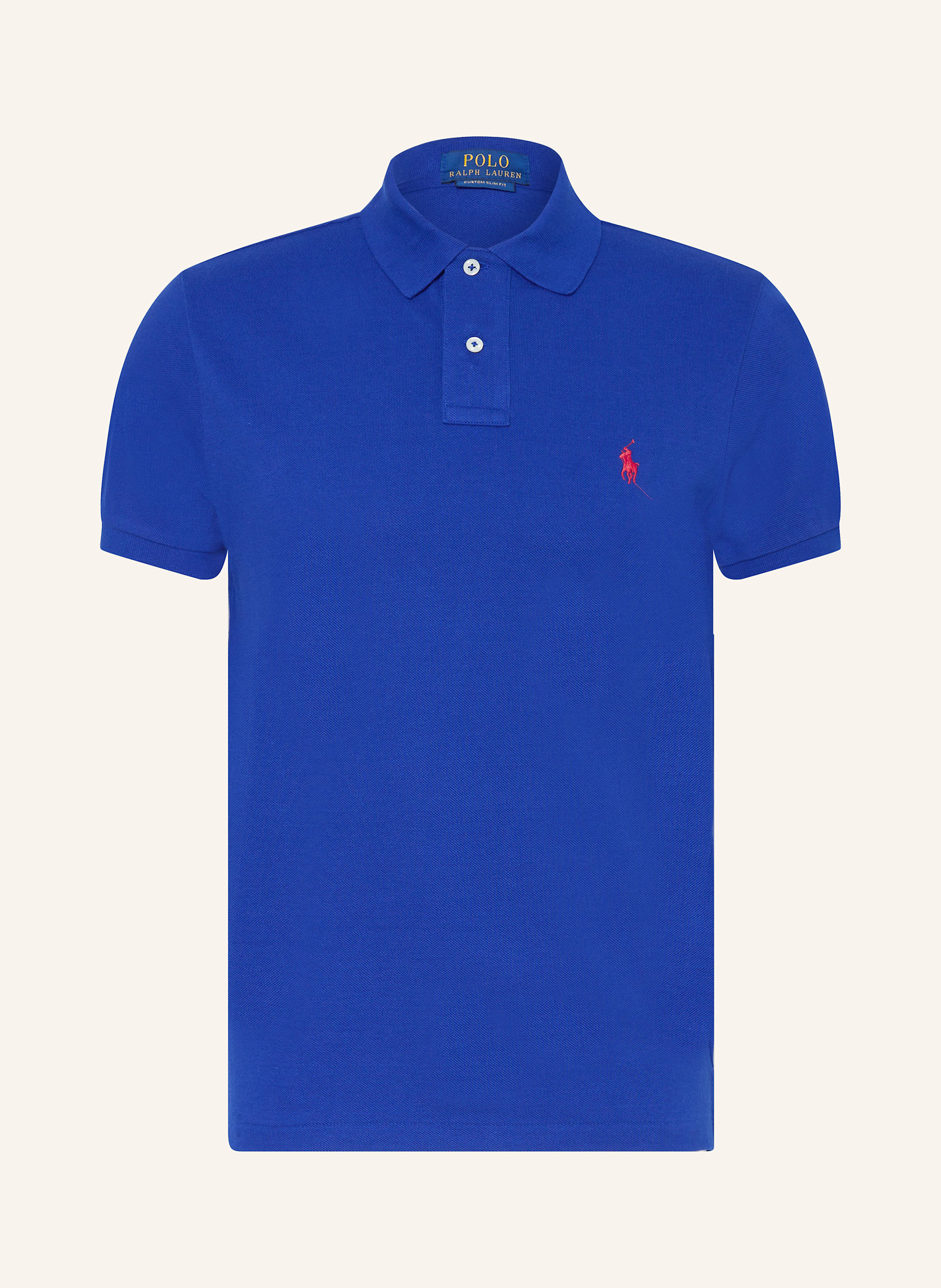 POLO RALPH LAUREN Piqué-Poloshirt Custom Slim Fit
