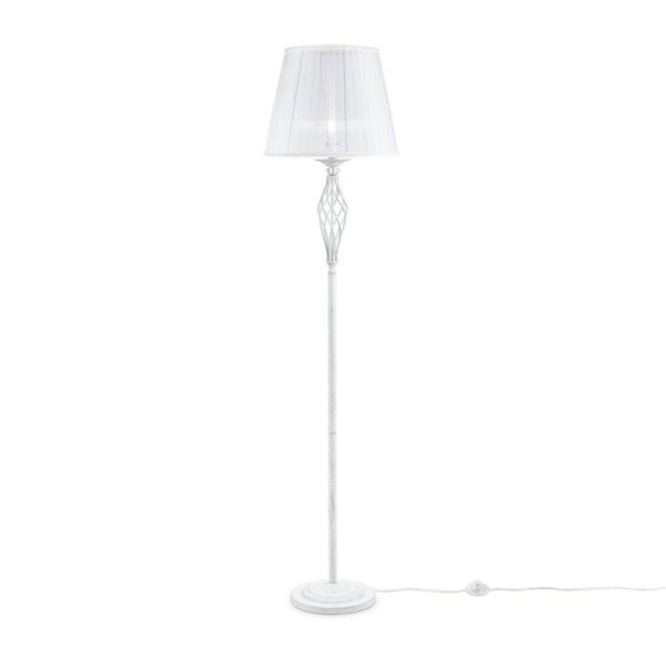 Lampa podłogowa biała GRACE 1xE14x40W wym:165x38x38cm Maytoni