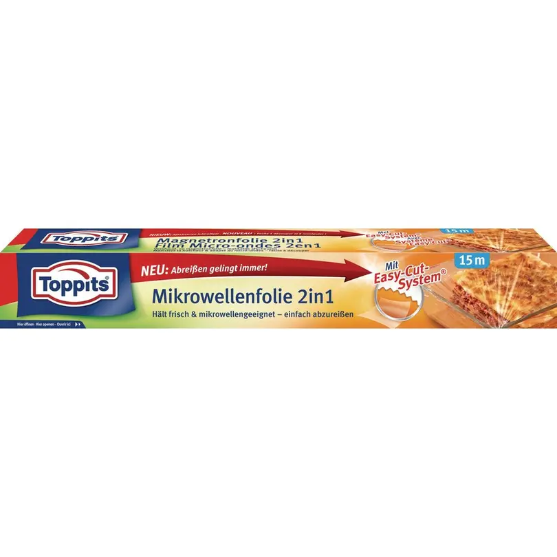 Behälter Mikrowellenfolie 2in1