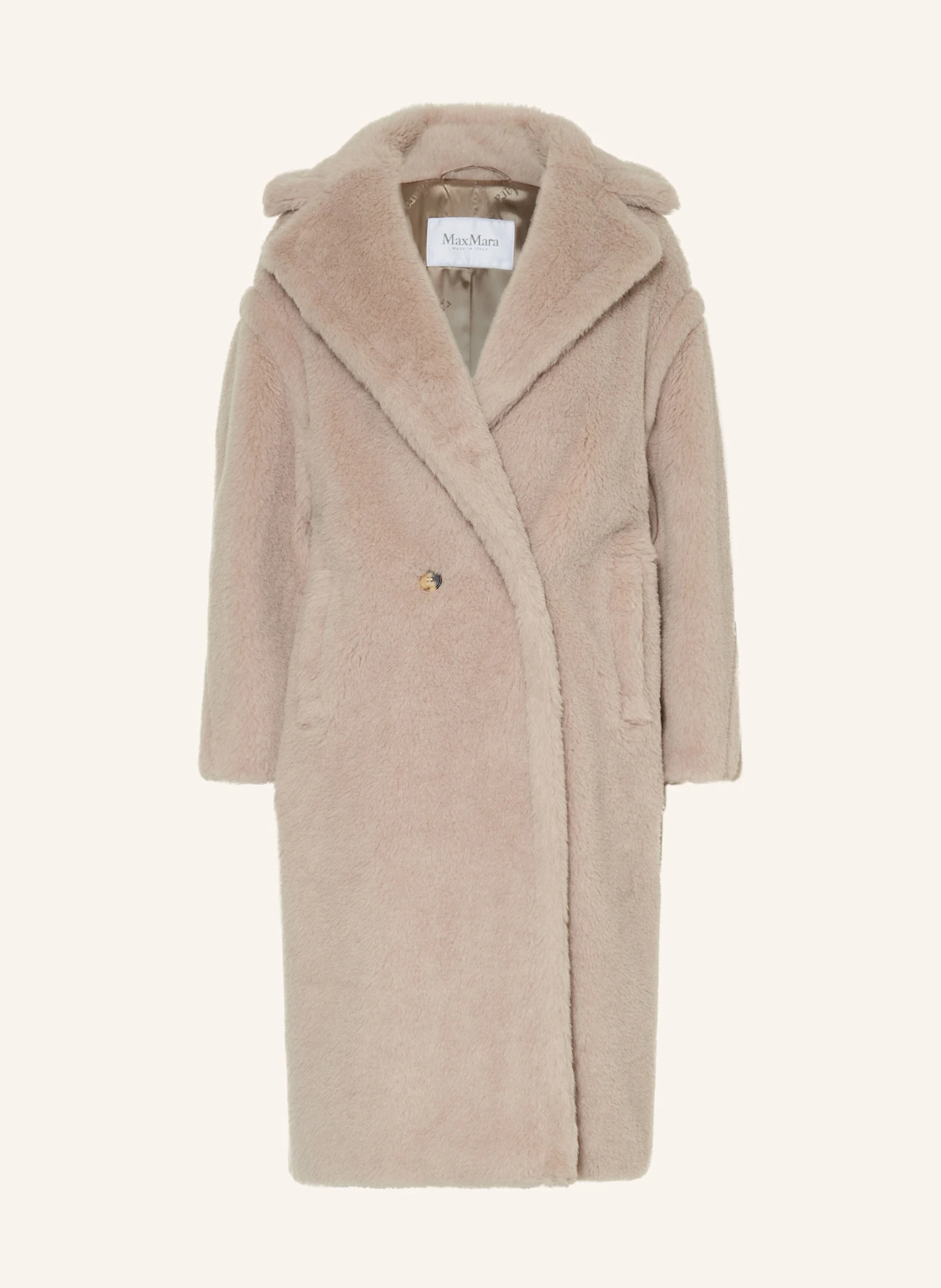 Max Mara Teddyfell-Mantel TEDGIRL mit Alpaka