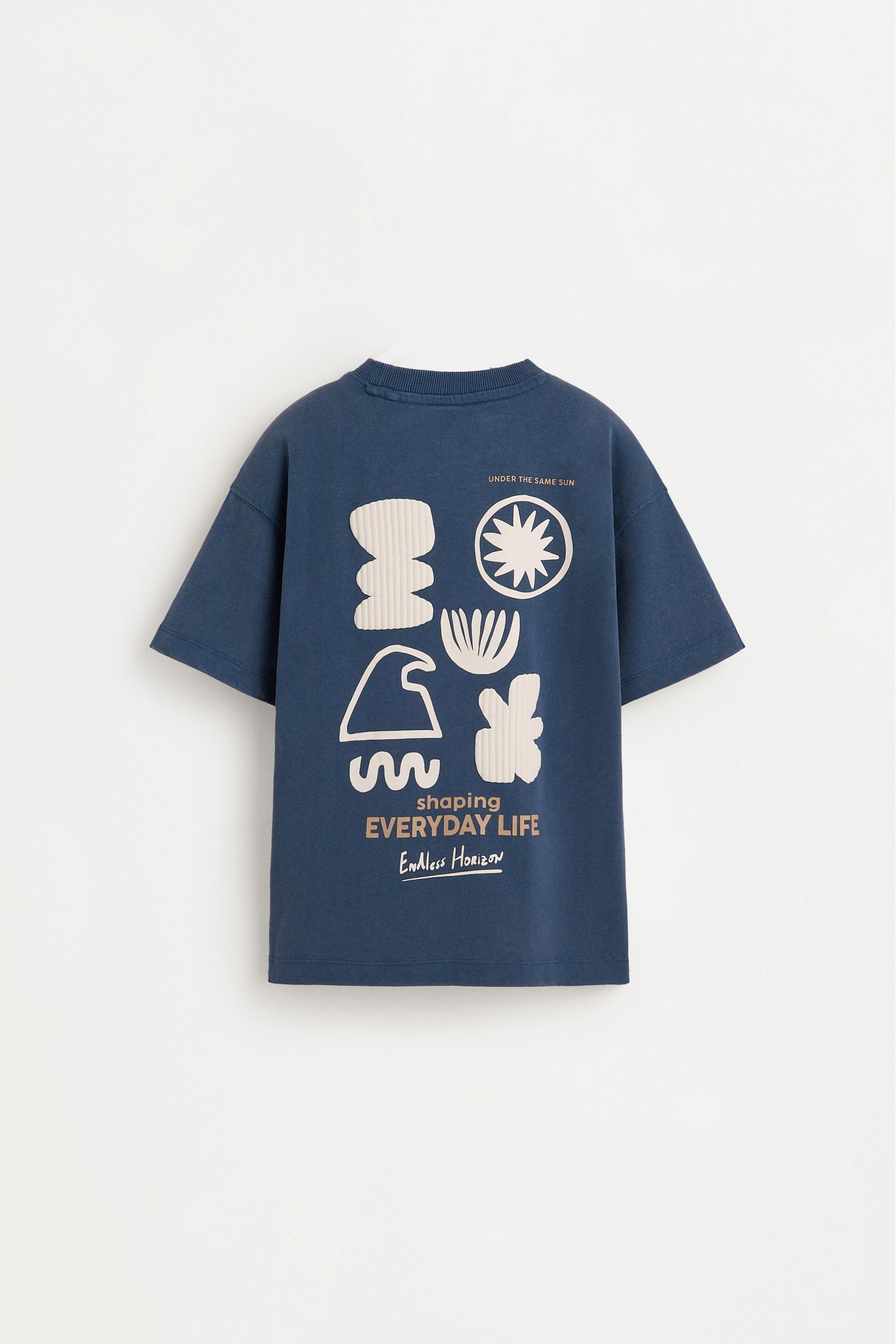 Camiseta maxiprint trasero