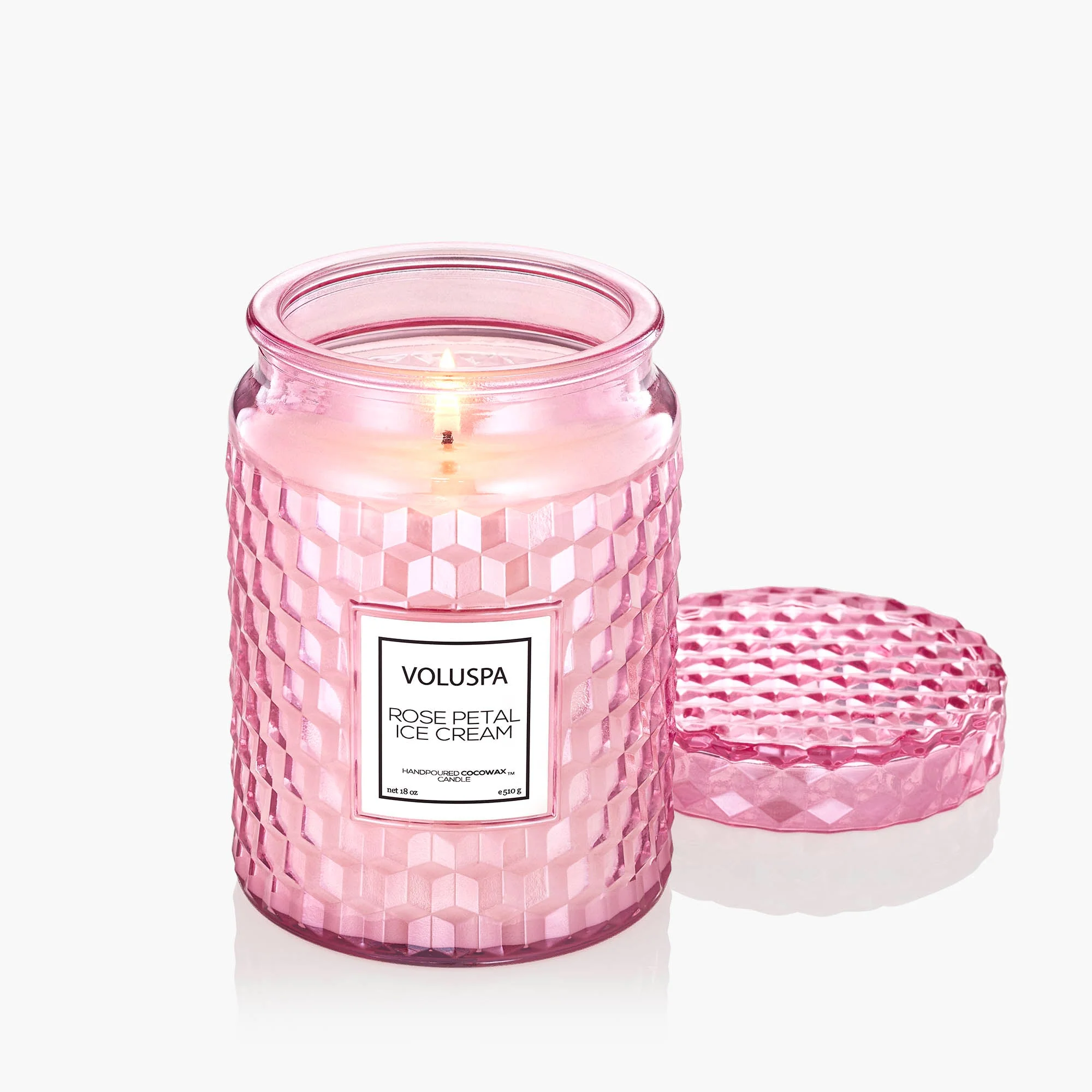 Rose Petal Ice Cream - Large Jar Candle
