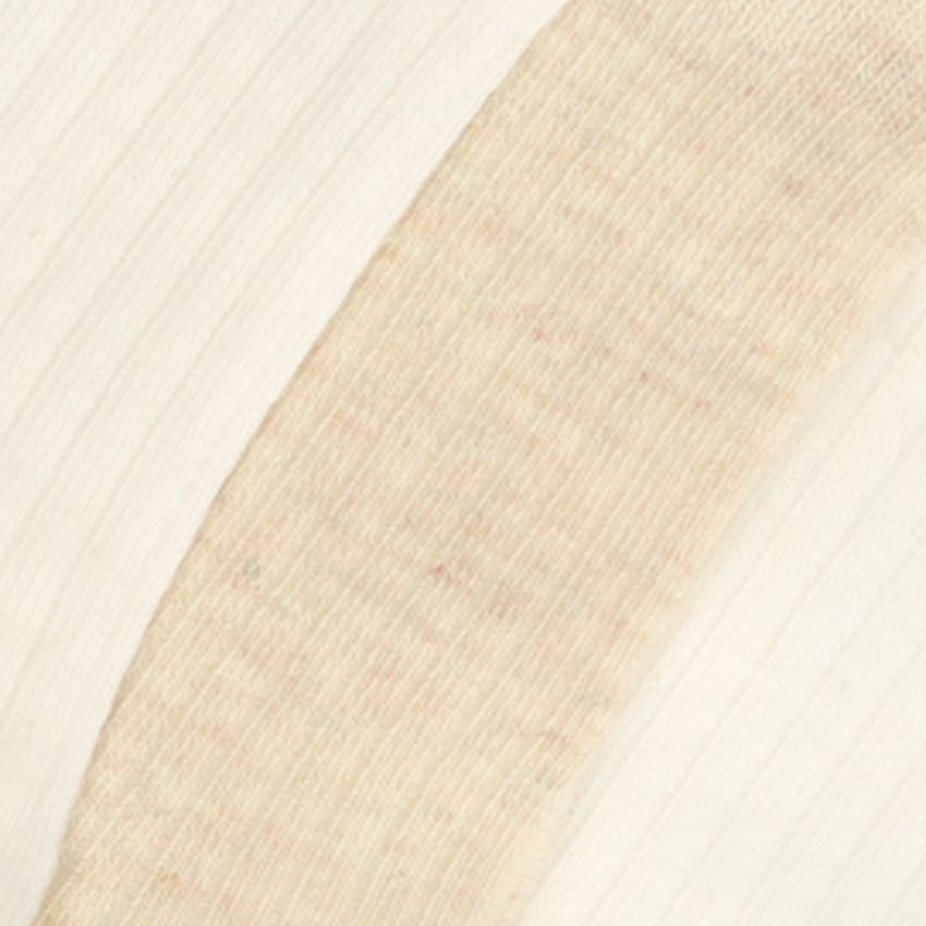 Manfield Beige 3-pack sokken met ribbel randje