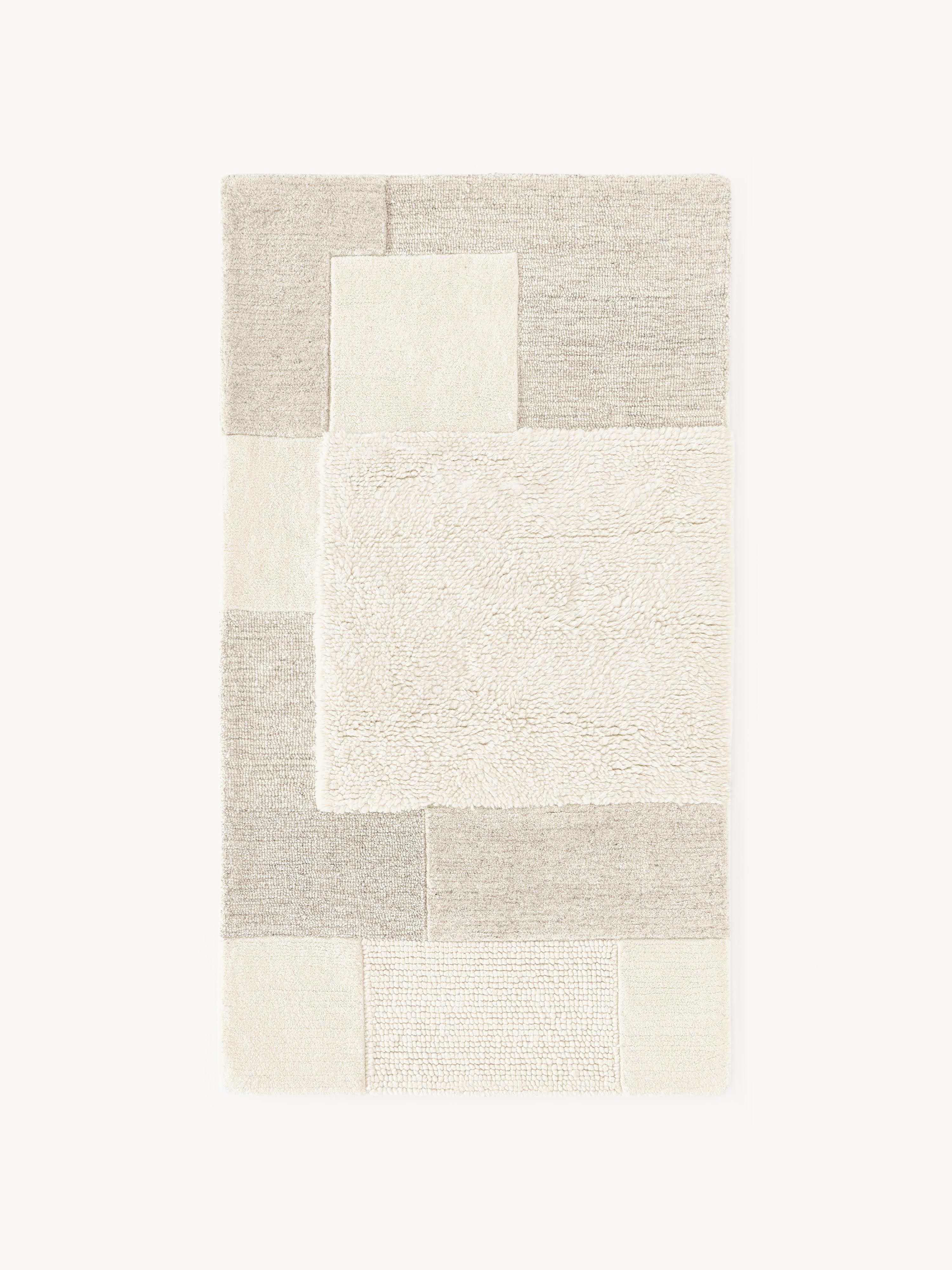 Handgetufteter Hochflor-Teppich Titus