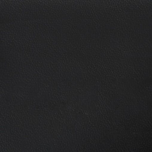 NNEVL 2-Seater Sofa with Throw Pillows Black 140 cm Faux Leather