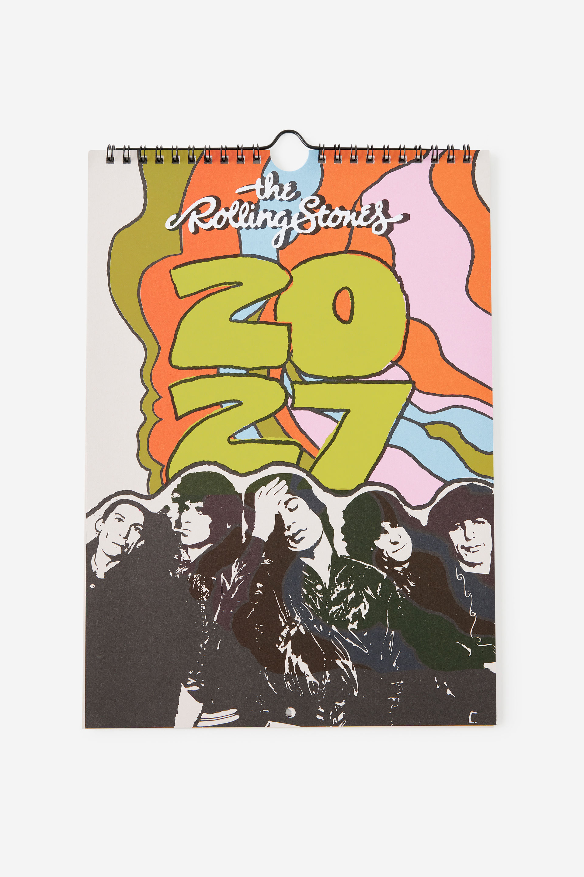 Rolling Stones 2027 Get A Date Wall Calendar