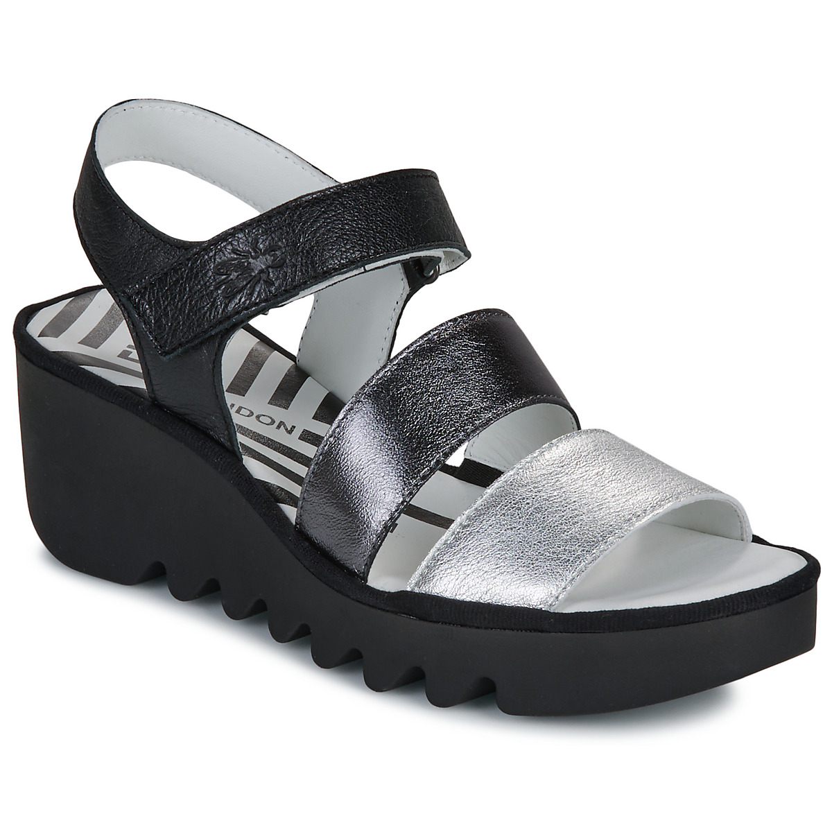 Fly London - P501575004 - Black / Silver