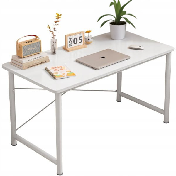 Biurko młodzieżowe białe nowoczesne loft duże 100 cm