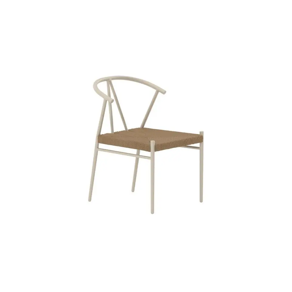 Hioshop Alfons tuinstoel beige