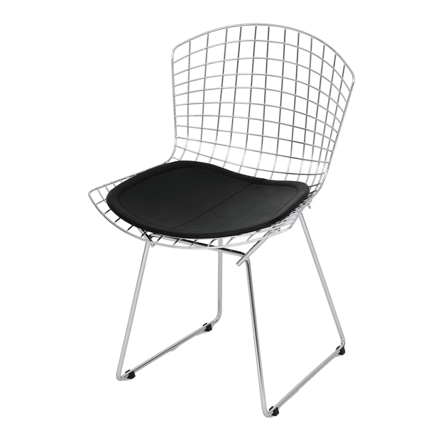 CADEIRA COM ALMOFADA BERTOIA