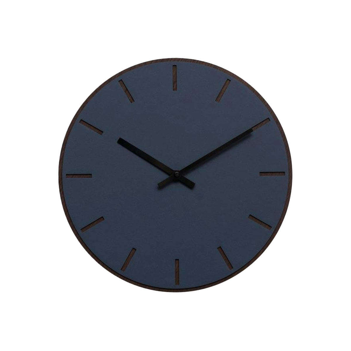 - Horloge murale en linoléum bleu D28cm