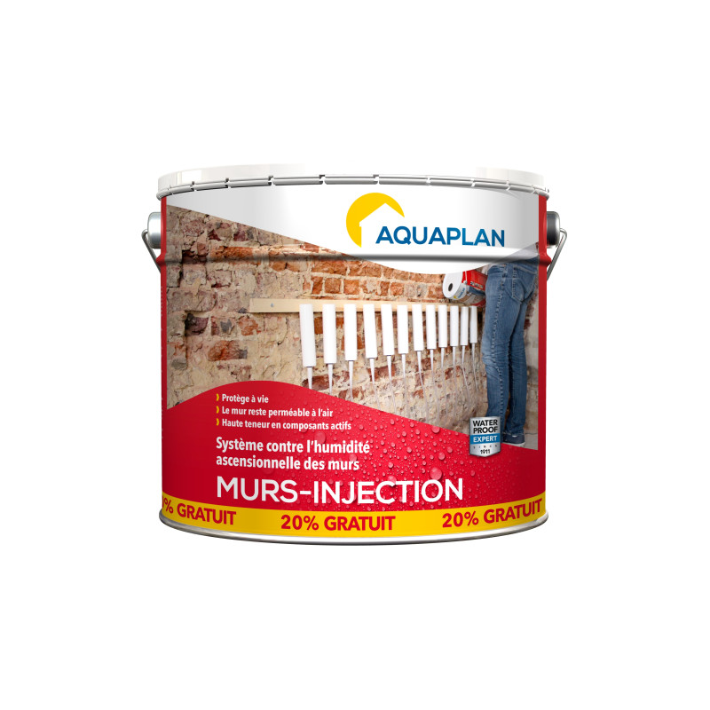 Murs-Injection Refill 10 L   20 % AQUAPLAN