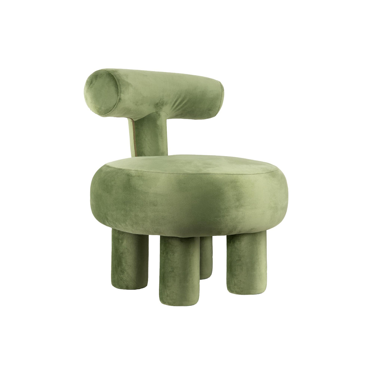 Leitmotiv stoel Abrazo - groen - 58x58x67cm