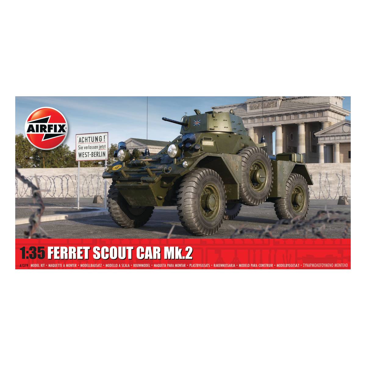 Airfix Ferret Scout Car Mk.2 Model Kit 1:35