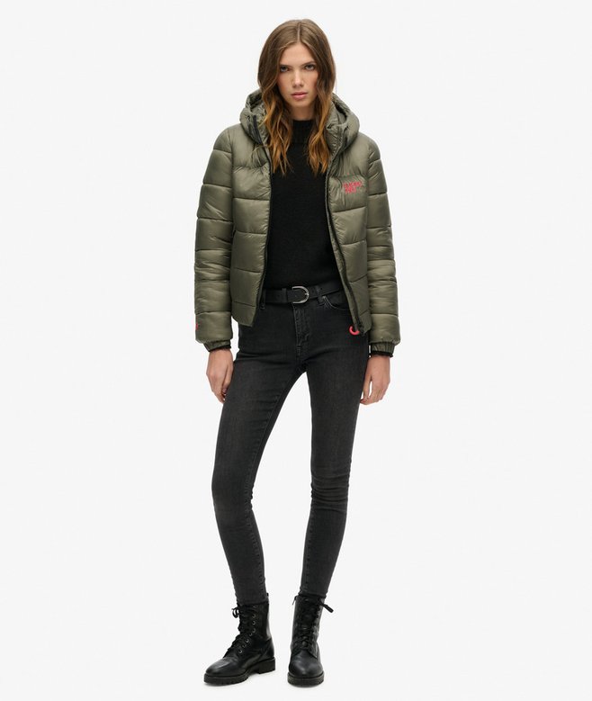 Sports Puffer Bomber Jacket