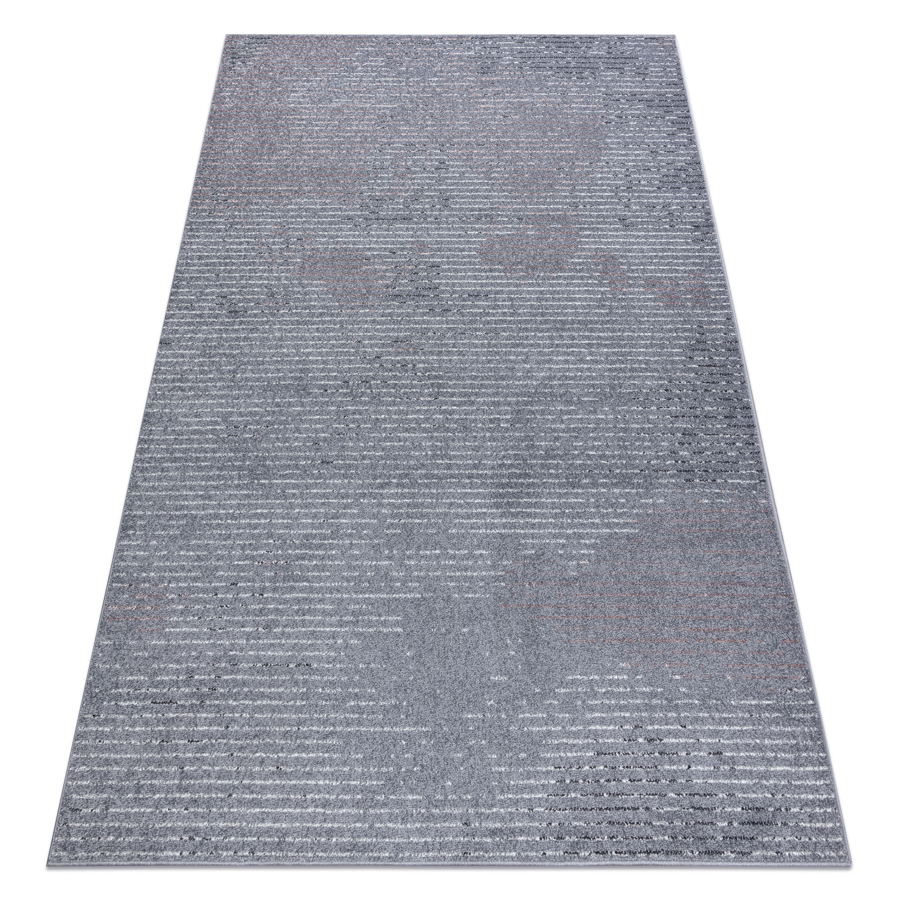 Dywan HEOS 78596 srebrny / róż LINIE 120x170 cm