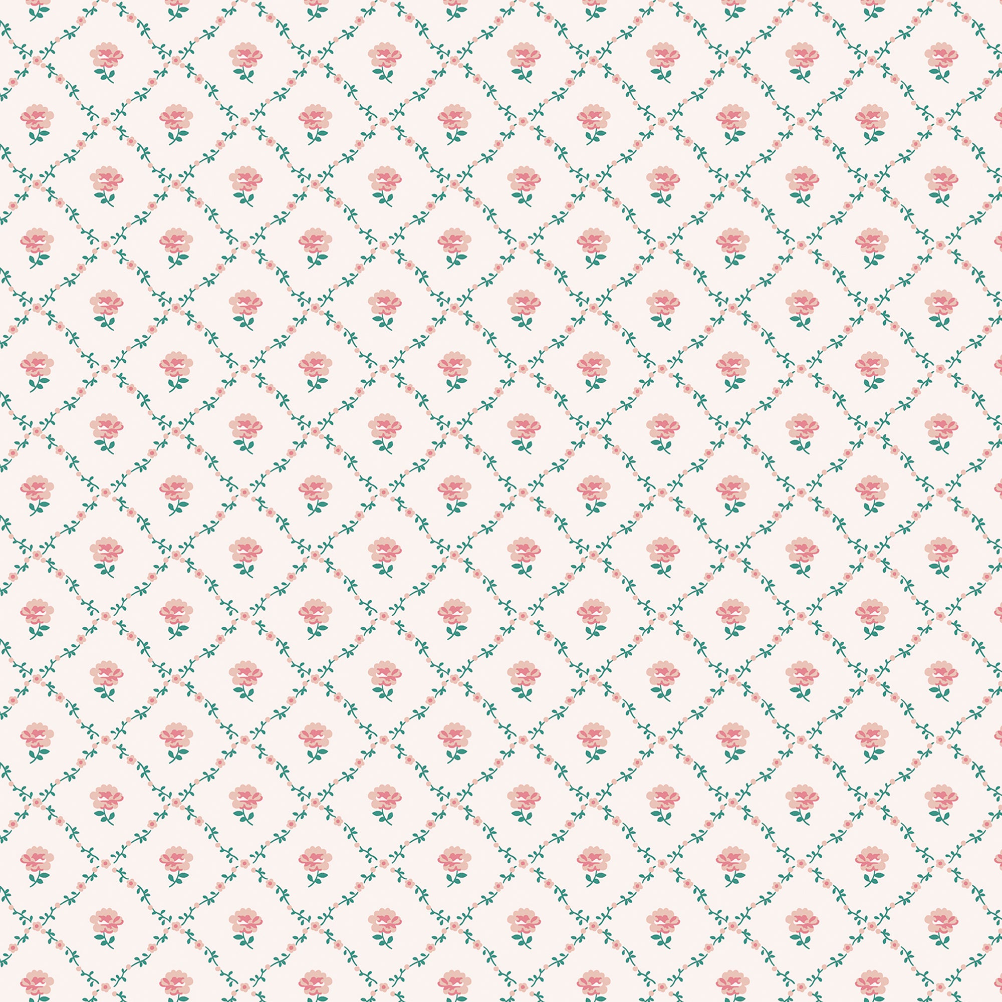 Laura Ashley Vliesbehang - Kate Coral 10mx52cm