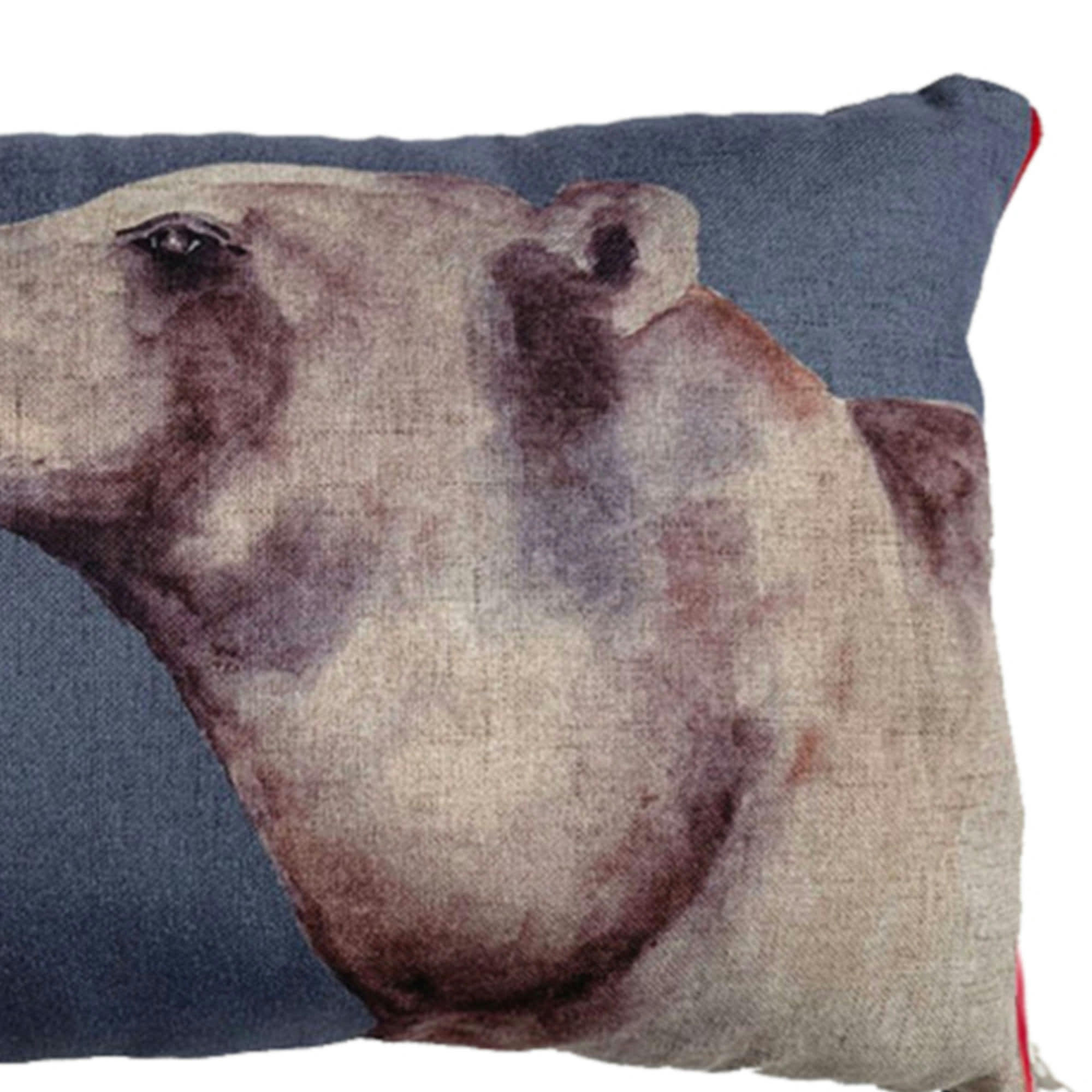 - Coussin rectangulaire ours - 30x15x50cm