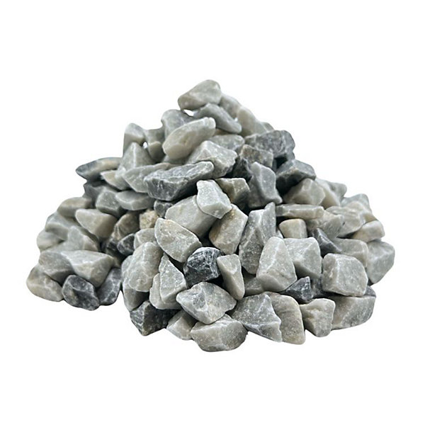 BIG BAG de  /- 1000 Kg Gravier de Marbre Gris Bleuté 8/16 mm - Livraison PREMIUM