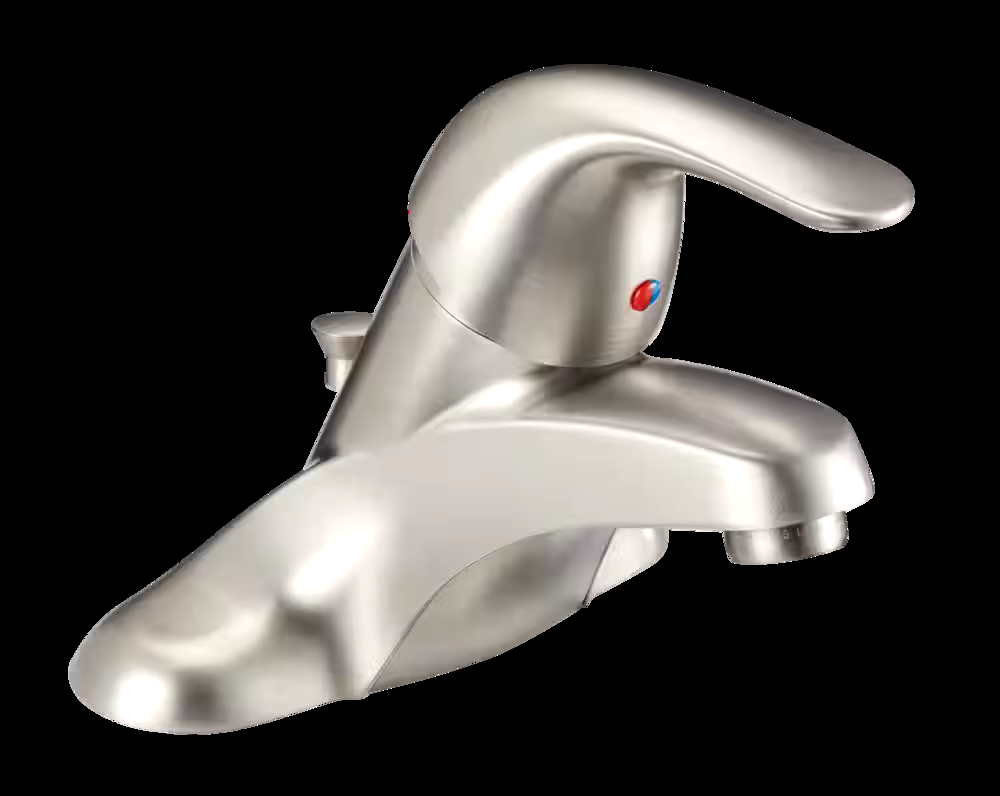 Moen® Adler Single Handle Low Arc Bathroom Sink Faucet, WaterSense® Certified, Brushed Nickel